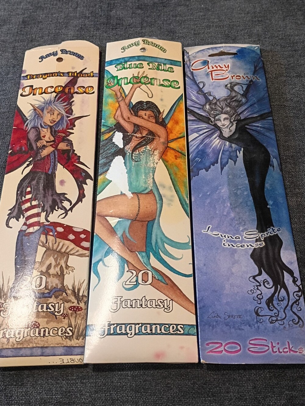 Amy Brown Fairy Vintage Incense Set